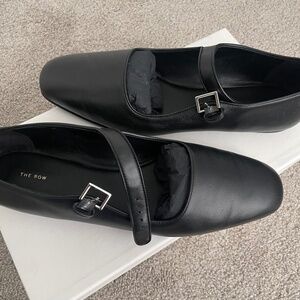 The Row Ava Mary Jane Ballerina Flat